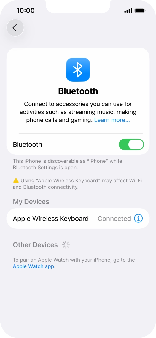 Slide your finger upwards starting from the bottom of the screen to return to the home screen.