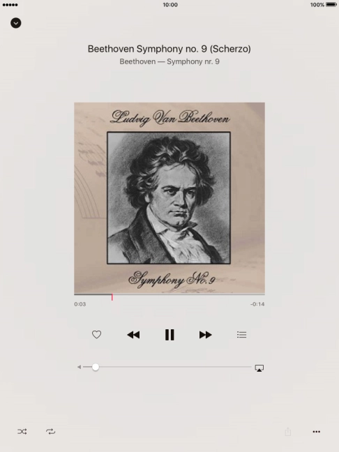 Press arrow right to go to the next audio file.