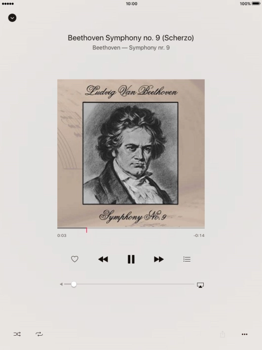 Press arrow right to go to the next audio file.