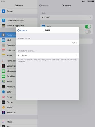Press the field below 