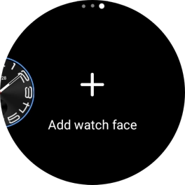 Press Add watch face.