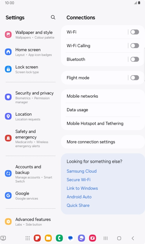 Press Accounts and backup.