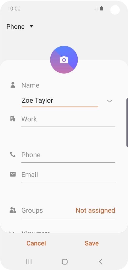 Press Phone and key in the required phone number.