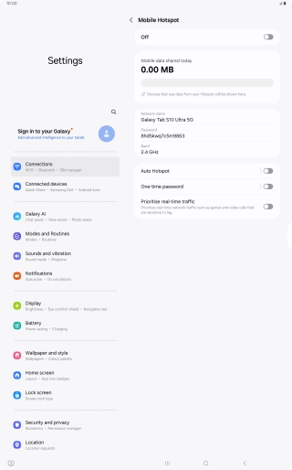 Press the field below 