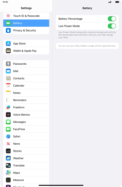 Slide your finger upwards starting from the bottom of the screen to return to the home screen.
