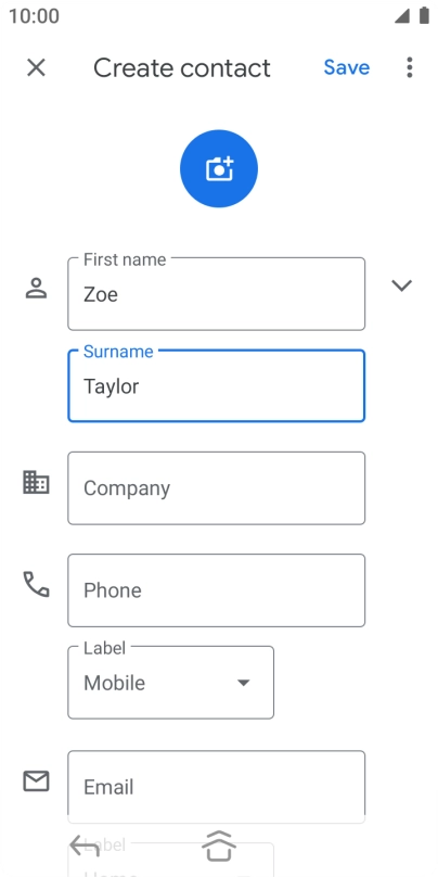 Press Phone and key in the phone number.