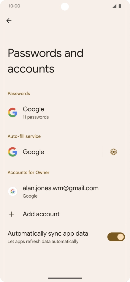 Slide your finger upwards starting from the bottom of the screen to return to the home screen.