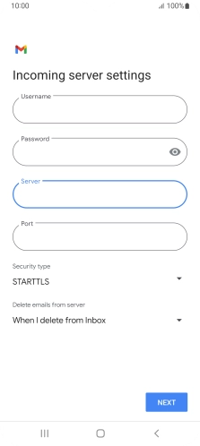 Press the field below 