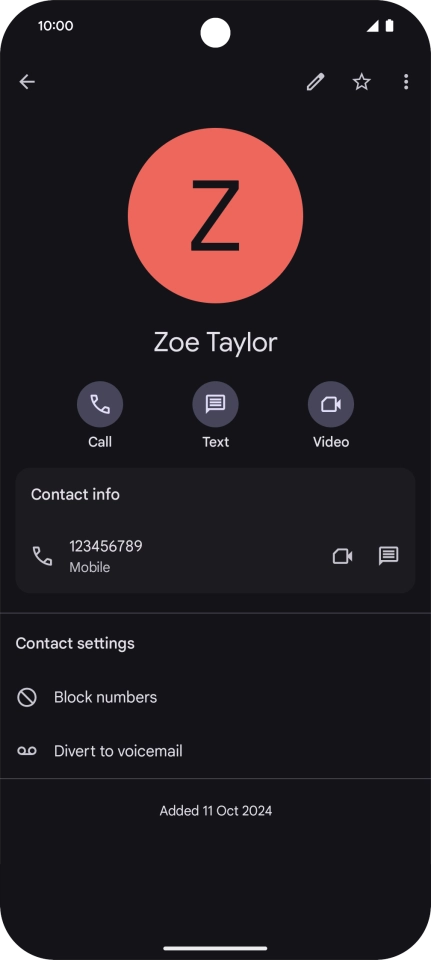 Slide your finger upwards starting from the bottom of the screen to return to the home screen.