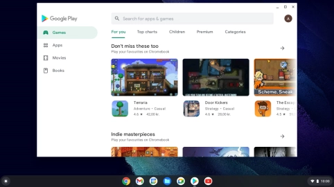 Click the search field.