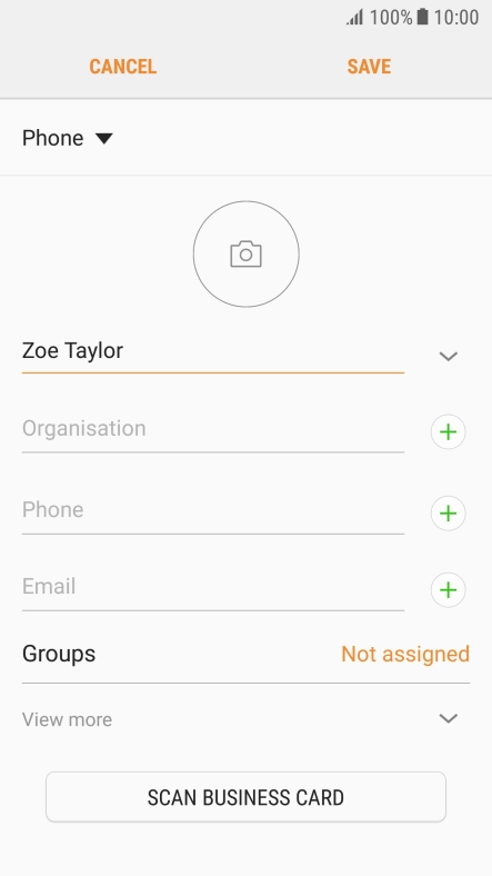 Press Phone and key in the required phone number.