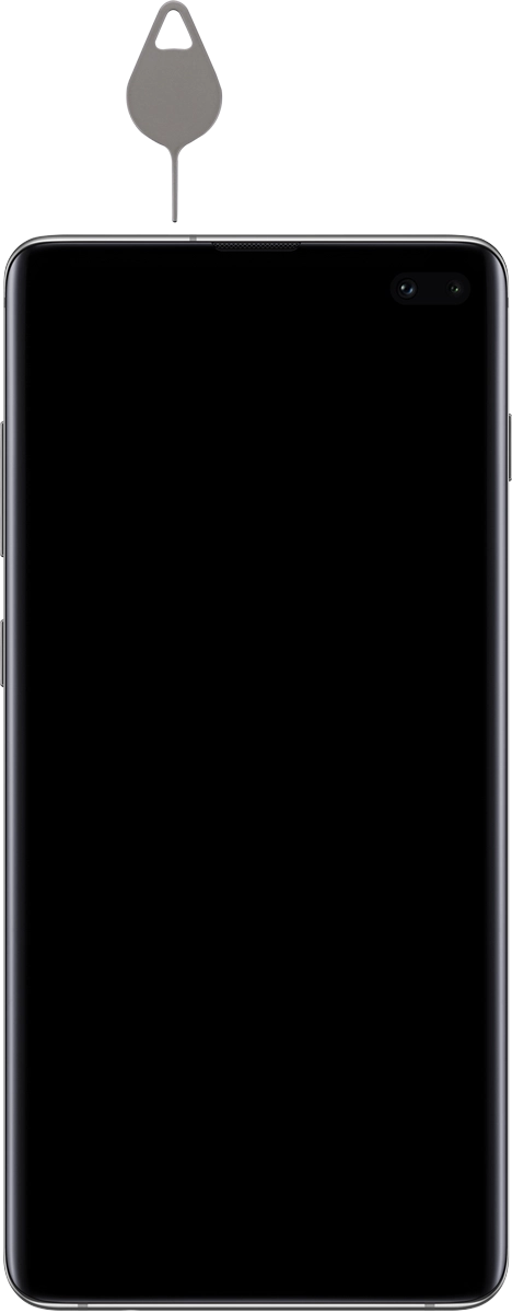 Find the opener for the card holder.