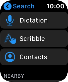 Press Dictation to turn on voice control.