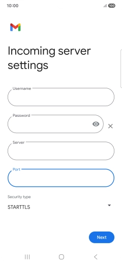Press the drop down list below 