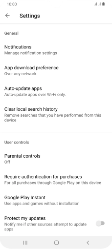 Press Auto-update apps.