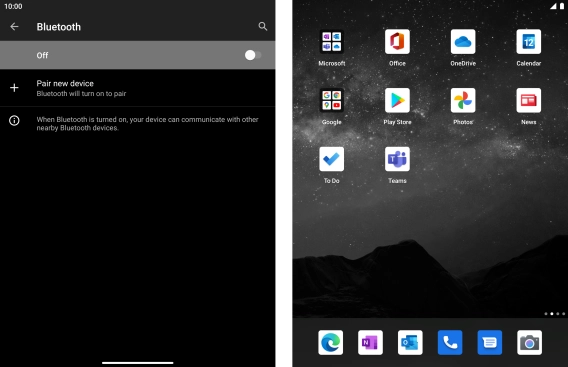Press Pair new device.