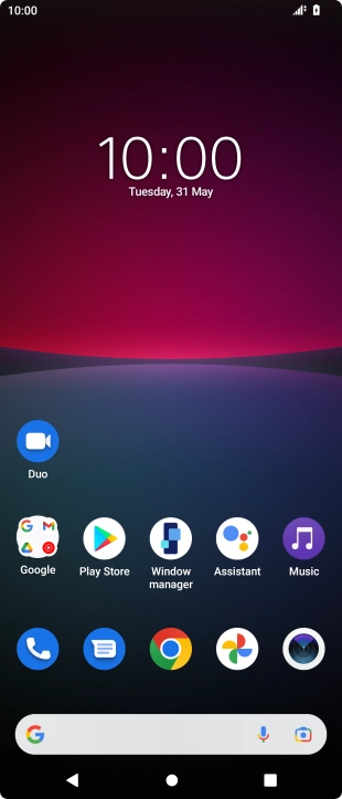 When the battery charging icon is displayed, charging is in progress.