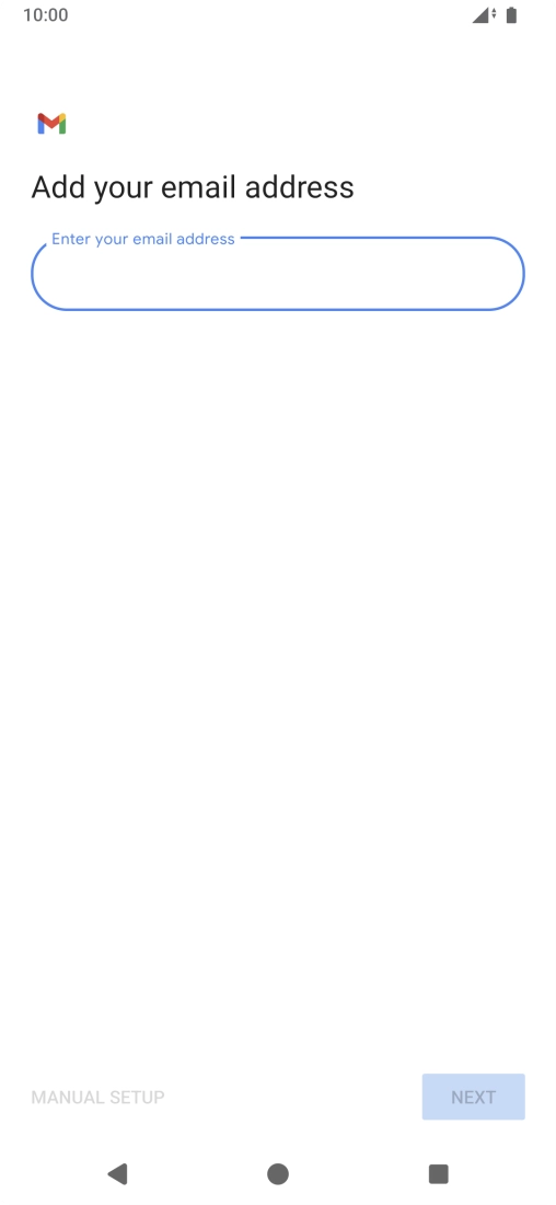 Press the field below 