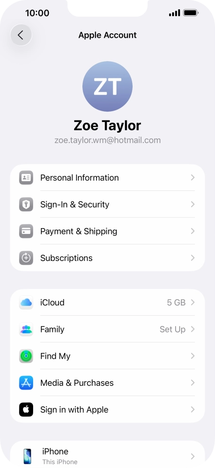 Slide your finger upwards starting from the bottom of the screen to return to the home screen.