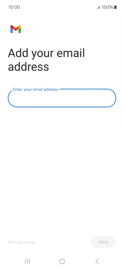 Press the field below 