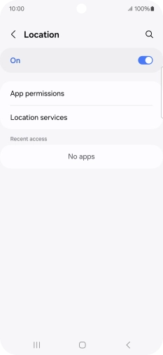 Press App permissions.