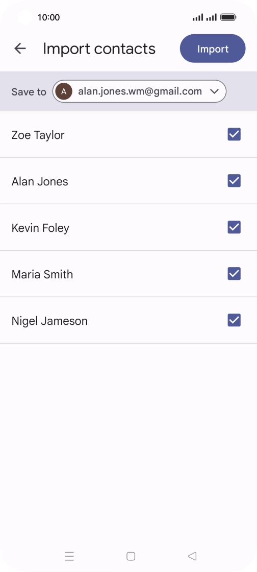 Press the drop down list next to 