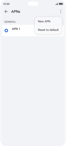 Press New APN.
