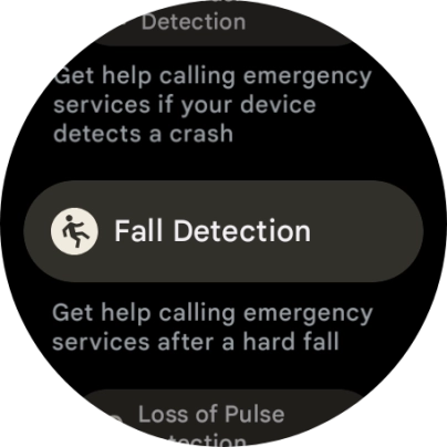 Press Fall Detection.
