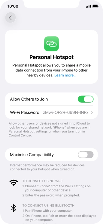 Slide your finger upwards starting from the bottom of the screen to return to the home screen.