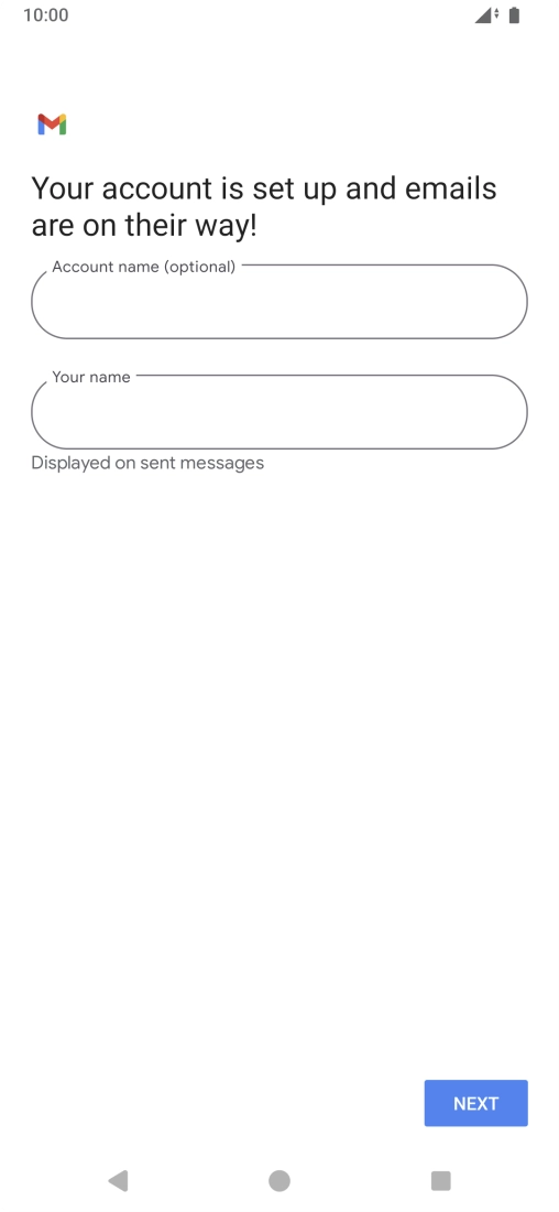 Press the field below 