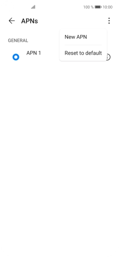 Press New APN.