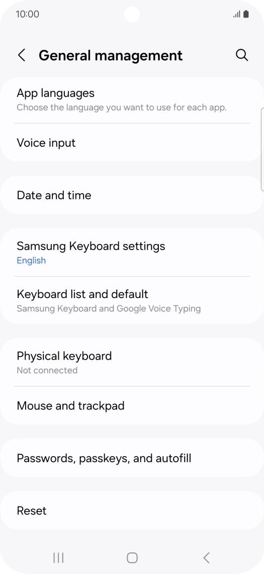 Press Date and time.