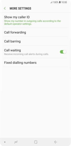 Press Fixed dialling numbers.