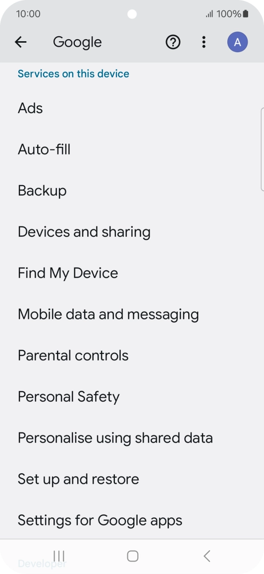 Press Find My Device.