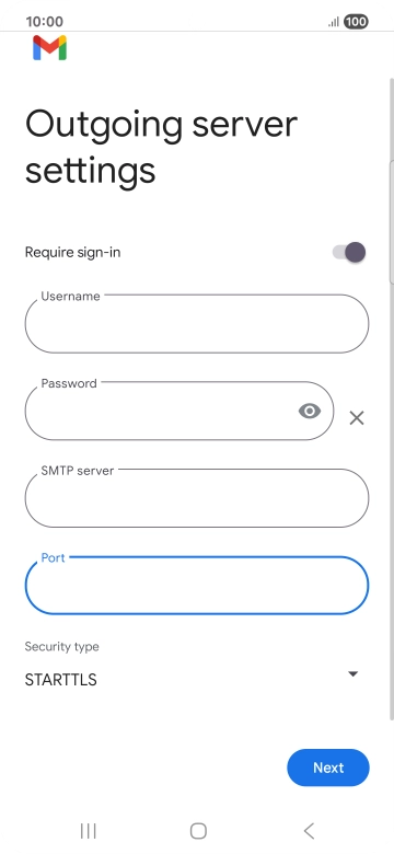 Press the drop down list below 