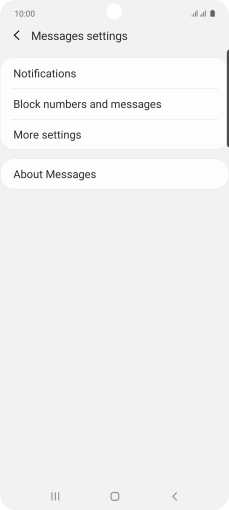 Press More settings.