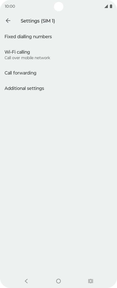 Press Fixed dialling numbers.