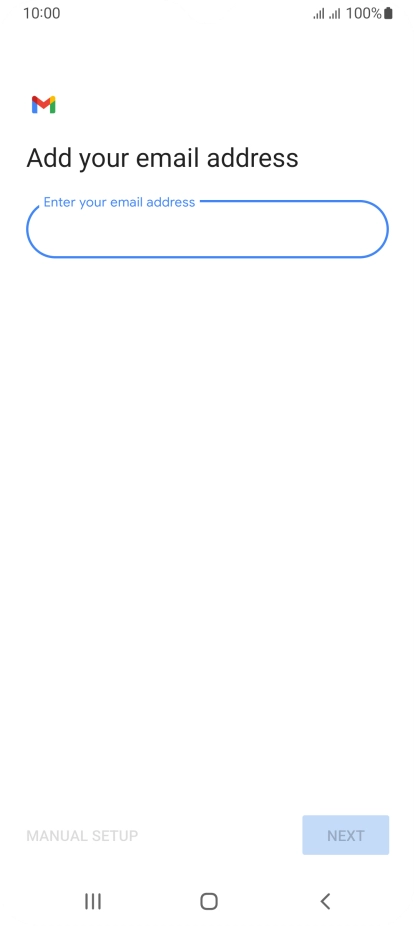 Press the field below 