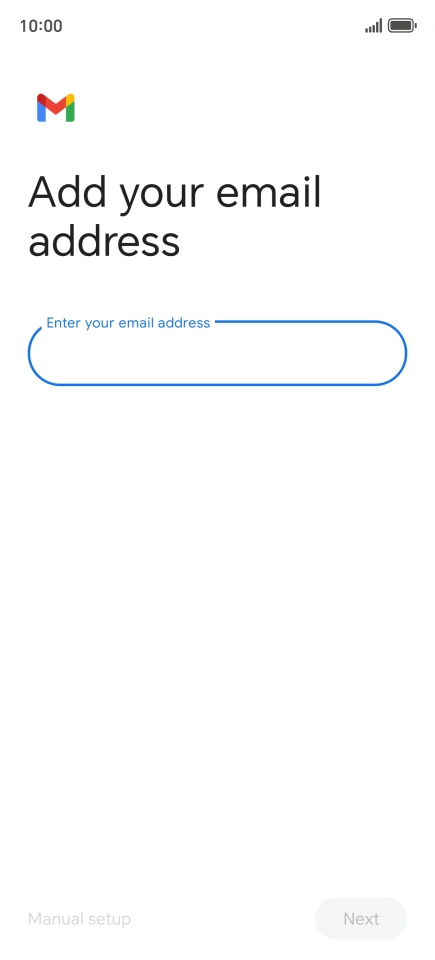 Press the field below 