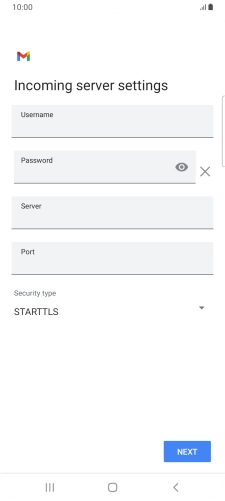 Press the field below 