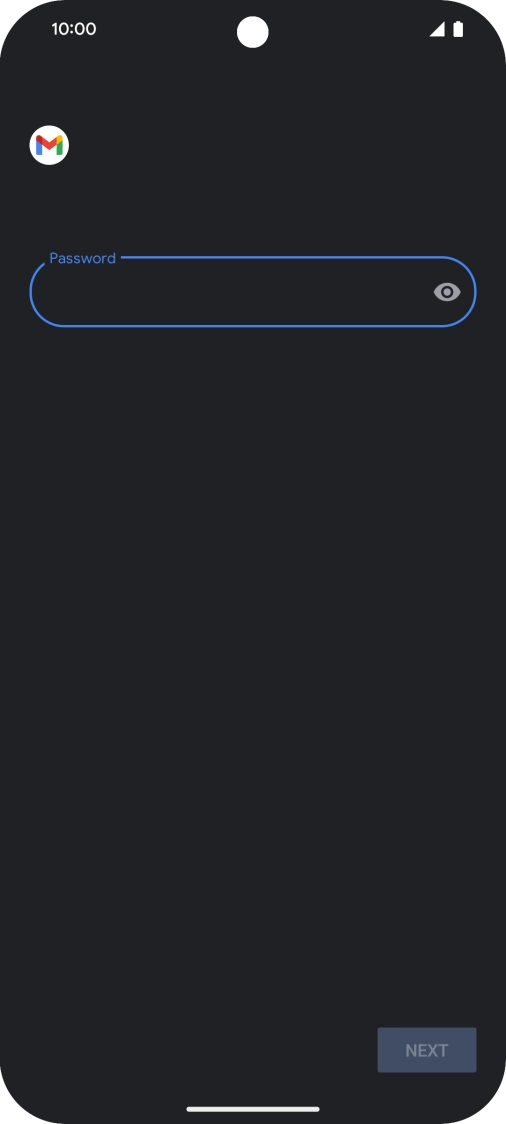 Press the field below 