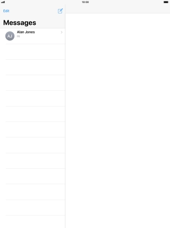 Press the new message icon.