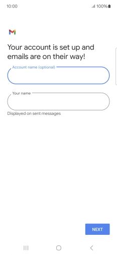 Press the field below 