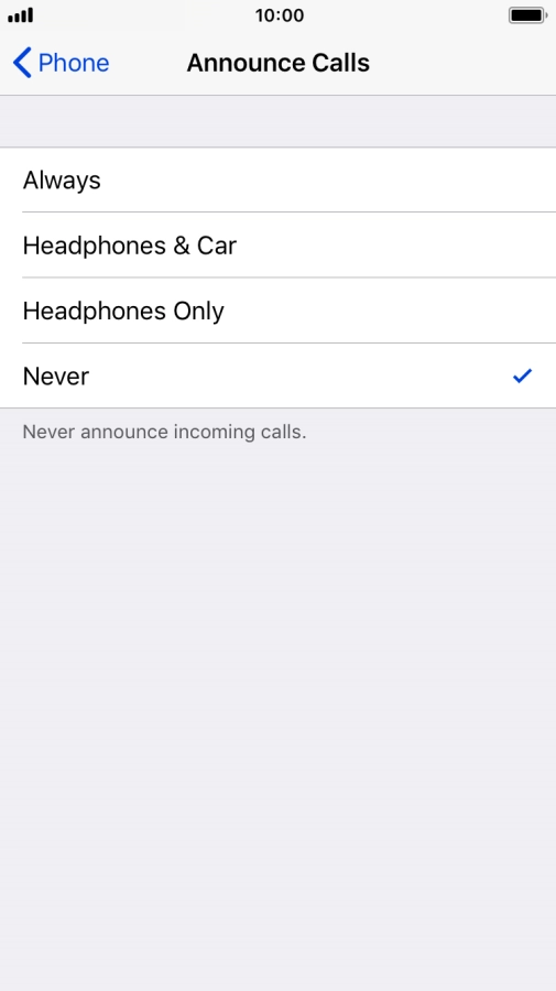 Press Always to turn on the function when silent mode is turned off.