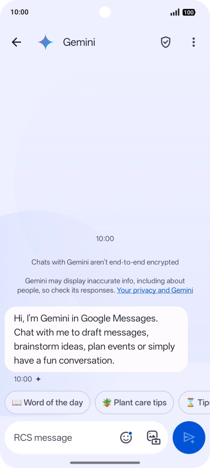 Write or say in your own words which topic you would like to use.