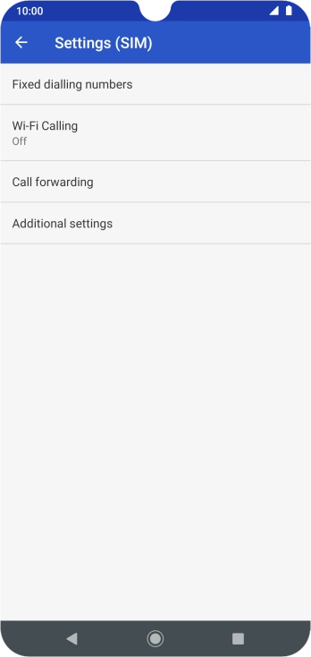 Press Fixed dialling numbers.