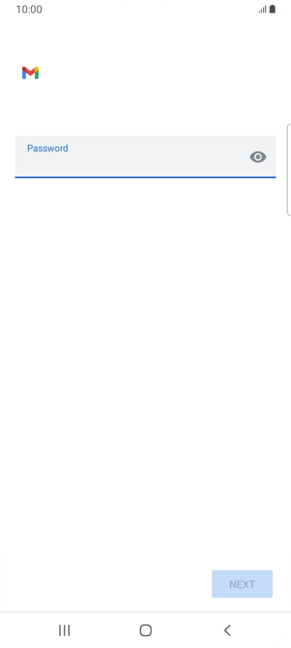 Press the field below 