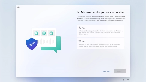 Click the required setting.