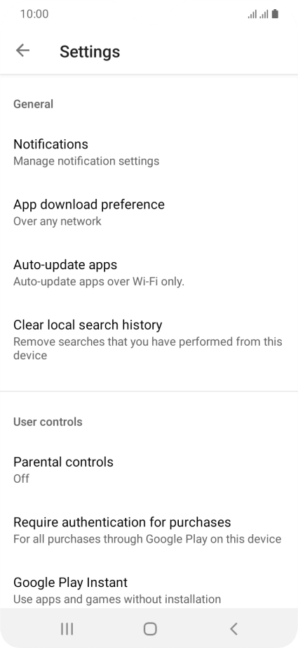 Press Auto-update apps.