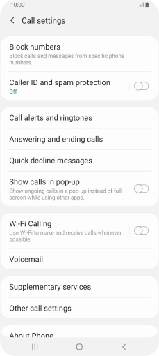 Press Wi-Fi Calling.